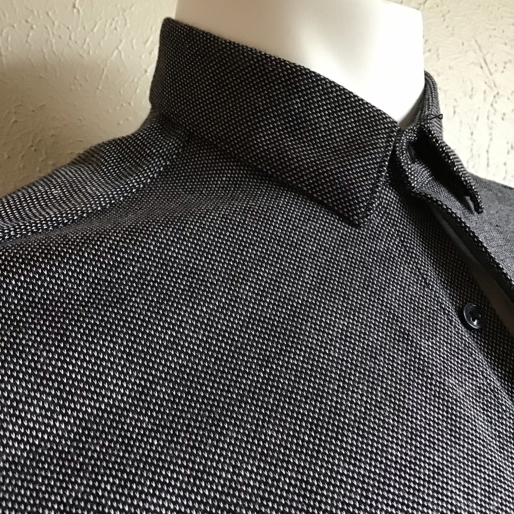 Gray button down - Picture 6 of 8
